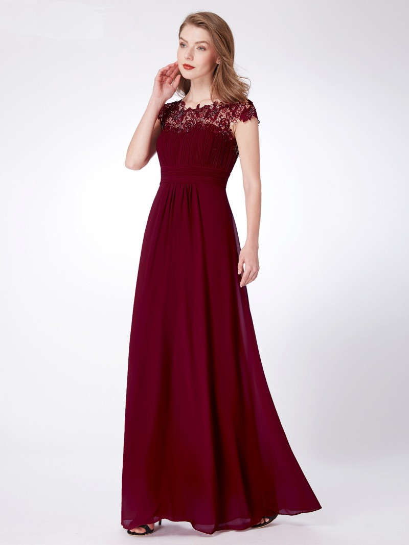 Robe bordeaux best sale pour mariage
