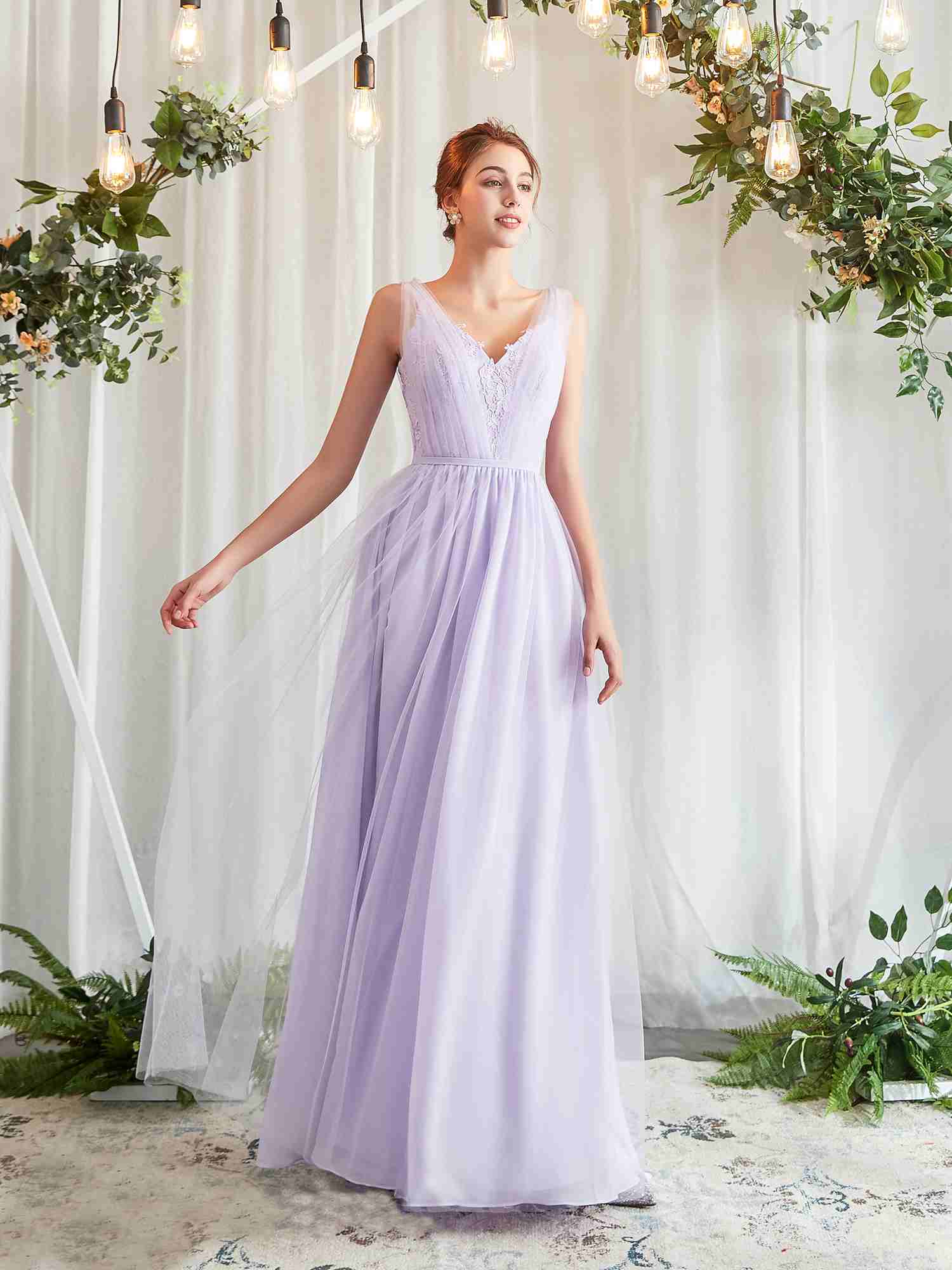 Robe pastel longue top