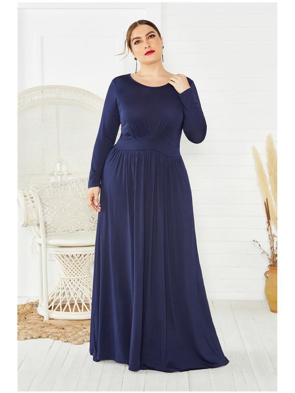 Robe manche longue grande taille online