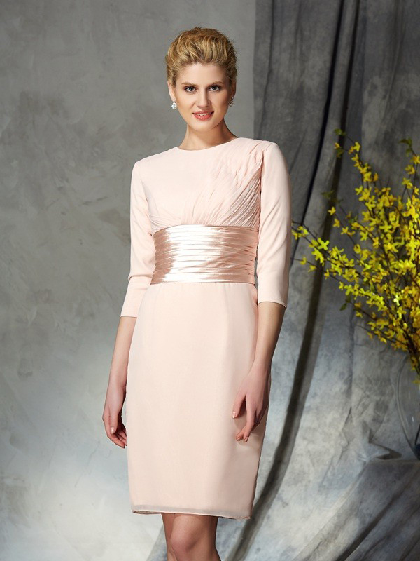 Robe fourreau rose best sale poudrée